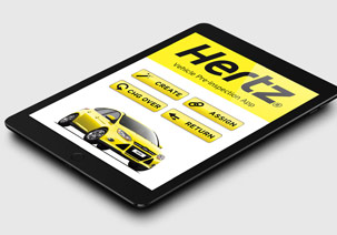 Hertz front desk app